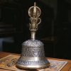 Set Ritual Bel Meditasi & Dorje Tembaga Tibet Tibetan Copper Meditation Bell & Dorje Ritual Set