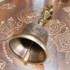 Set Ritual Bel Meditasi & Dorje Tembaga Tibet Tibetan Copper Meditation Bell & Dorje Ritual Set