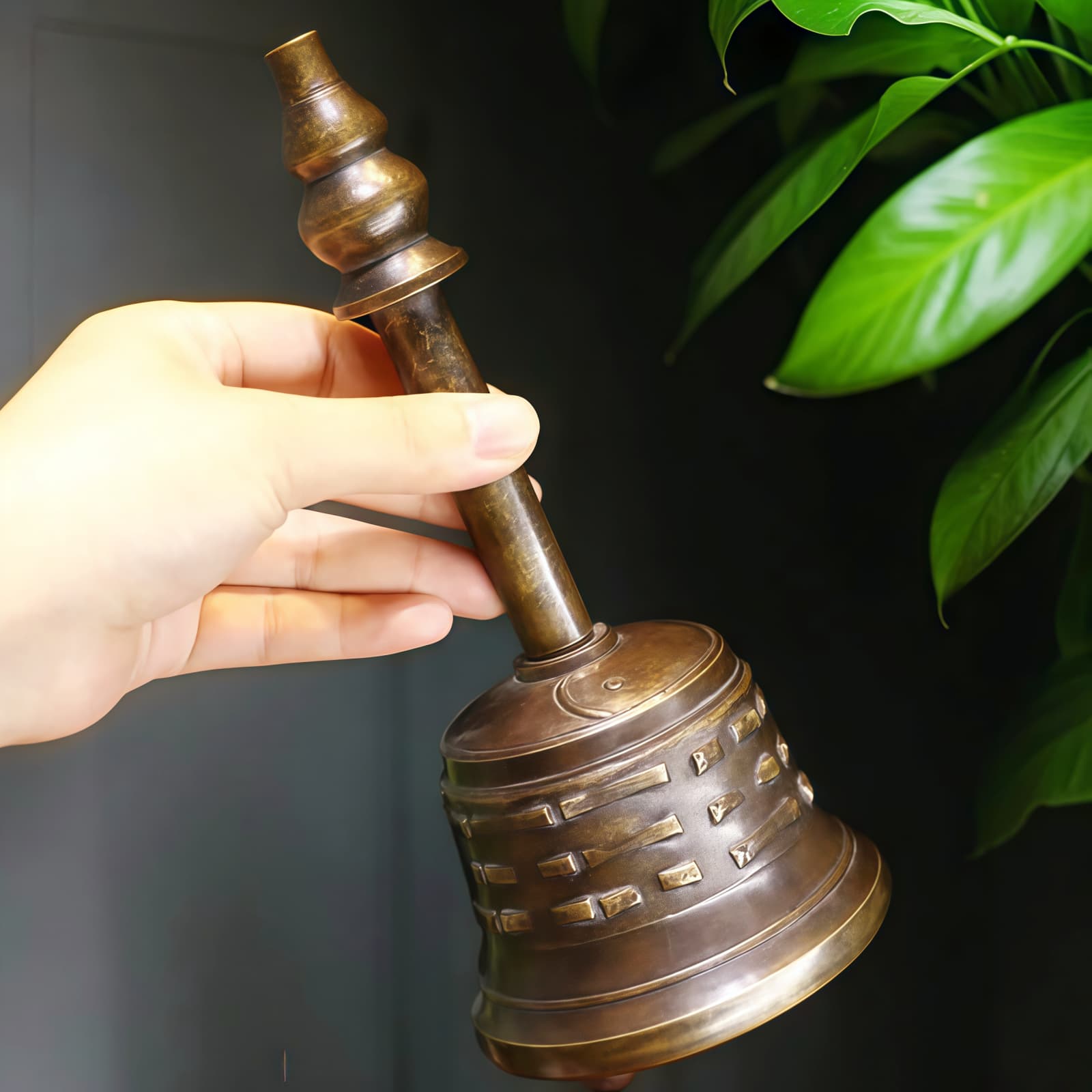 オールドチベット仏教 銅製 金工細工仏陀鈴 Dorje Vajra Bell オールドチベット仏教 銅製 金工細工仏陀鈴 Dorje Vajra Bell