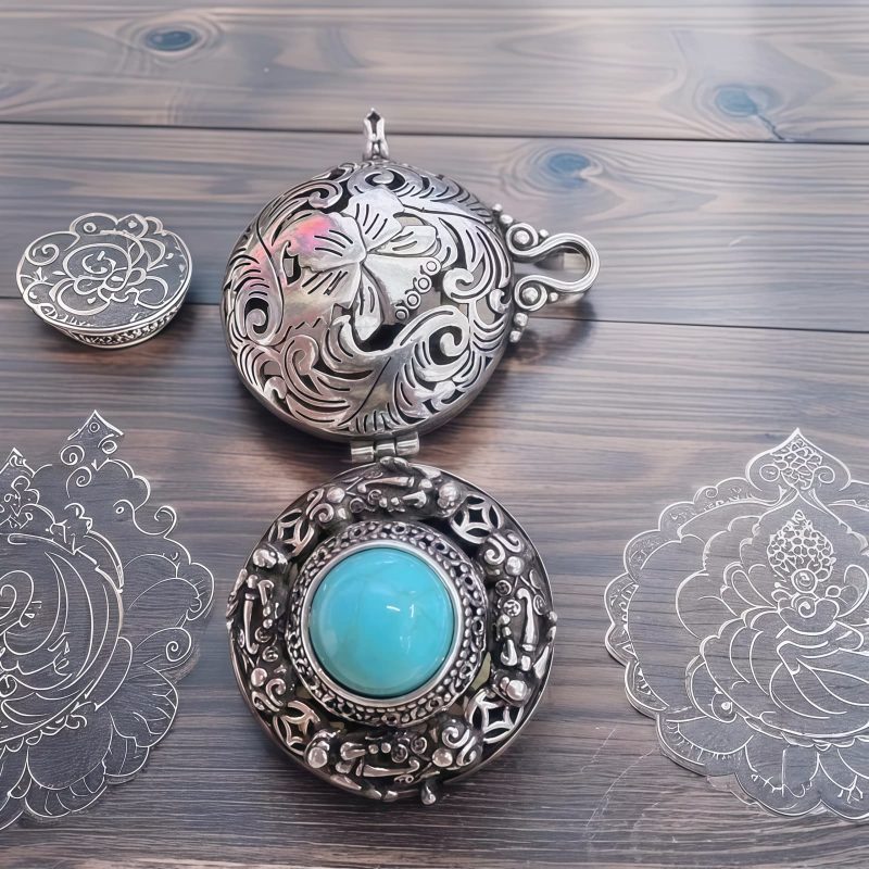 Colar Tibetano de Cobre Pi Xiu da Sorte Tibetan Pi Xiu Copper Luck Necklace
