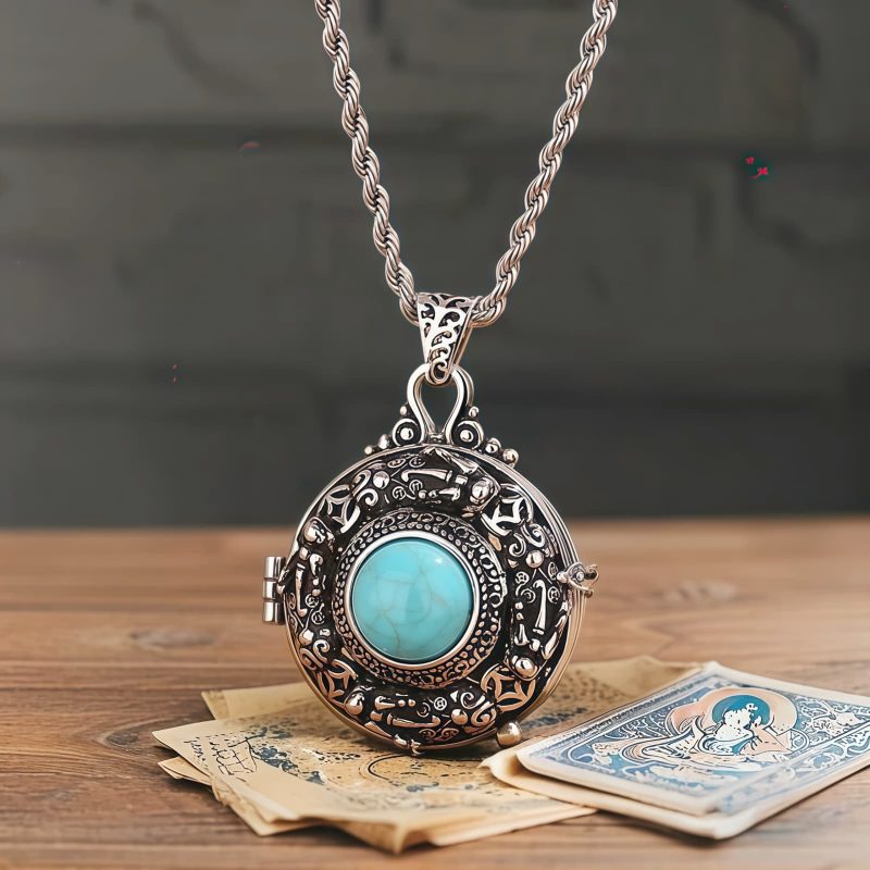 Colar Tibetano de Cobre Pi Xiu da Sorte Tibetan Pi Xiu Copper Luck Necklace