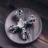 Colgante Doble Dorje de Plata Tibetana 925 Tibetan 925 Silver Double Dorje Pendant