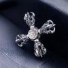 Colgante Doble Dorje de Plata Tibetana 925 Tibetan 925 Silver Double Dorje Pendant