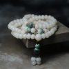 Pulseira de Sementes de Bodhi Sagradas 108 108 Bodhi Seed Prayer Bracelet