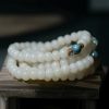 Pulseira de Sementes de Bodhi Sagradas 108 108 Bodhi Seed Prayer Bracelet