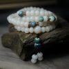 Pulseira de Sementes de Bodhi Sagradas 108 108 Bodhi Seed Prayer Bracelet