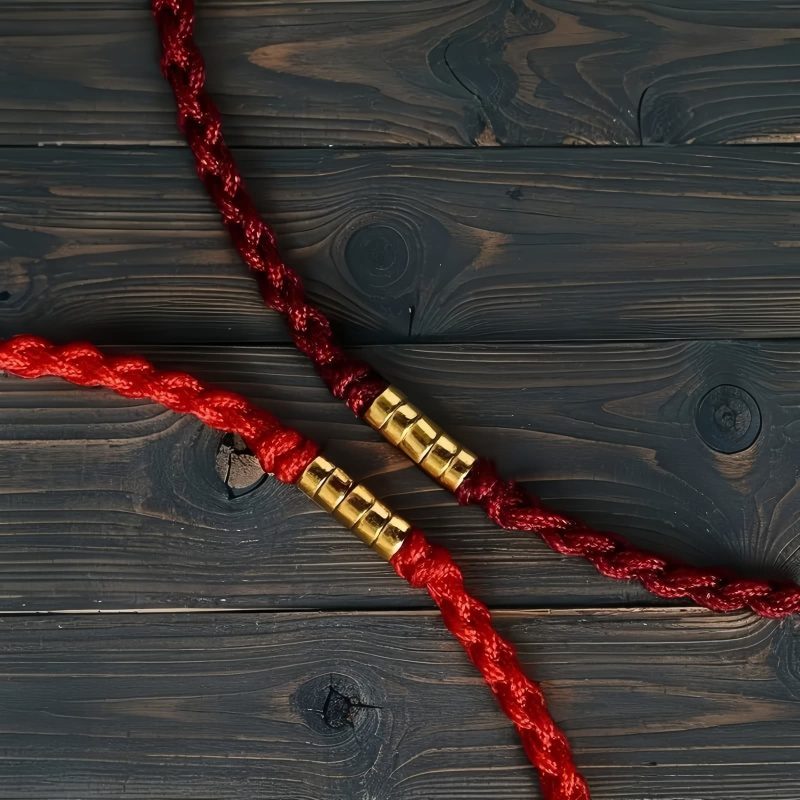 Pulsera Trenzada con Cuentas de la Suerte en Plata 925 925 Silver Lucky Bead Braided Bracelet