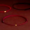 Pulsera Trenzada con Cuentas de la Suerte en Plata 925 925 Silver Lucky Bead Braided Bracelet