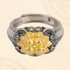 Anillo Ajustable de Calavera Tibetana en Plata Esterlina 925 925 Sterling Silver Tibetan Skull Adjustable Ring