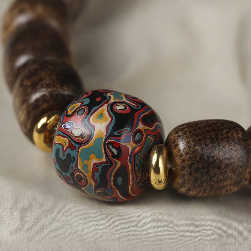 سوار عود Agarwood Cloud Auspicious Calm Agarwood Auspicious Cloud Calm Bracelet