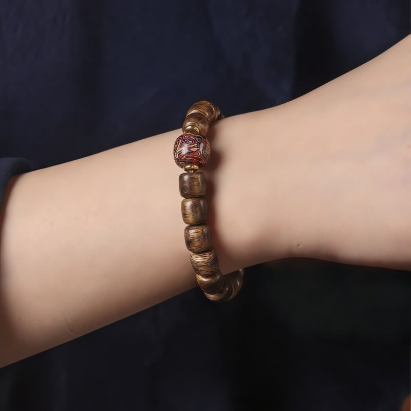 سوار عود Agarwood Cloud Auspicious Calm Agarwood Auspicious Cloud Calm Bracelet