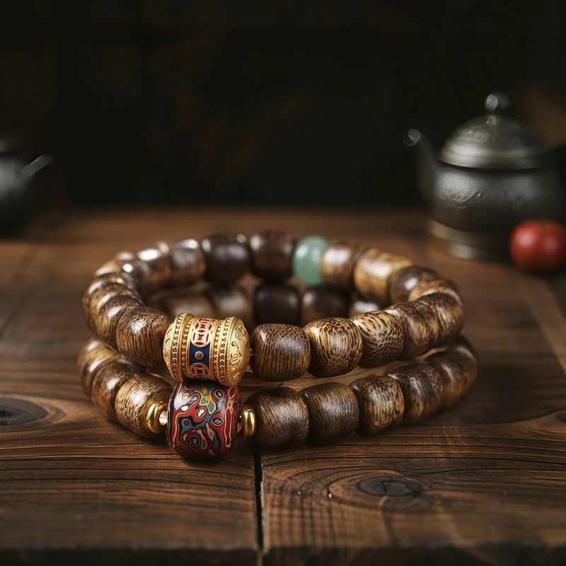 سوار عود Agarwood Cloud Auspicious Calm Agarwood Auspicious Cloud Calm Bracelet