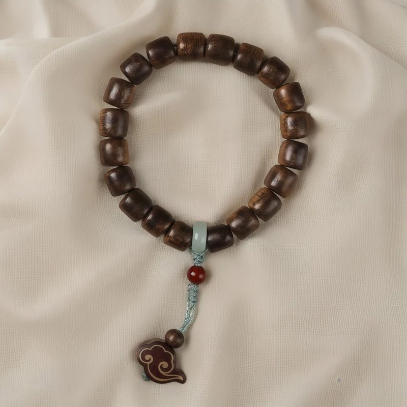 سوار عود Agarwood Cloud Auspicious Calm Agarwood Auspicious Cloud Calm Bracelet