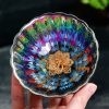 Taza de té Jianzhan china con diseño de loto Chinese Jianzhan Lotus Design Teacup