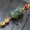Pulsera de Éxito de PiXiu de Jade Cian Cyan Jade PiXiu Success Bracelet