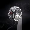 Anillo de la Fortuna Pi Xiu Granate Feng Shui Feng Shui Garnet PiXiu Wealth Ring