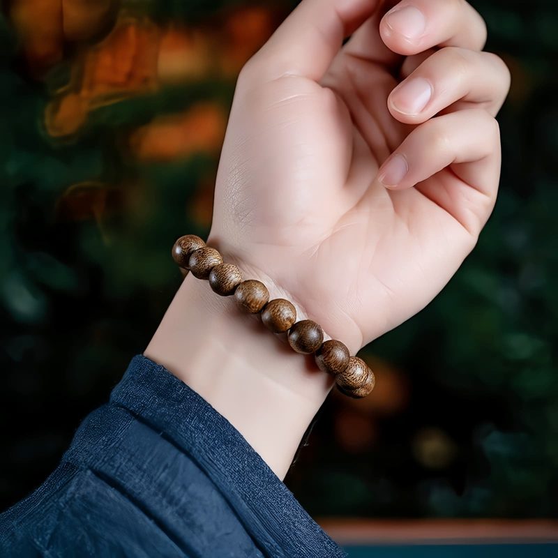Pulsera de Paz de Agarwood Flotante Tarakan Floating Agarwood Peace Bracelet