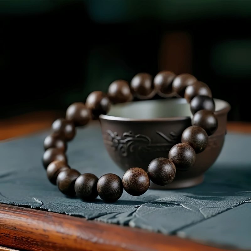 Pulsera de Paz de Agarwood Flotante Tarakan Floating Agarwood Peace Bracelet