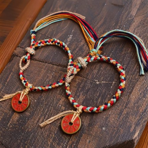 Pulsera de Armonía Bagua Tibetana Hechas a Mano Pulsera de Armonía Bagua Tibetana Hechas a Mano