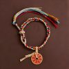 Tibetan Om Mani Padme Hum Reincarnation Knot Bracelet Tibetan Om Mani Padme Hum Reincarnation Knot Bracelet