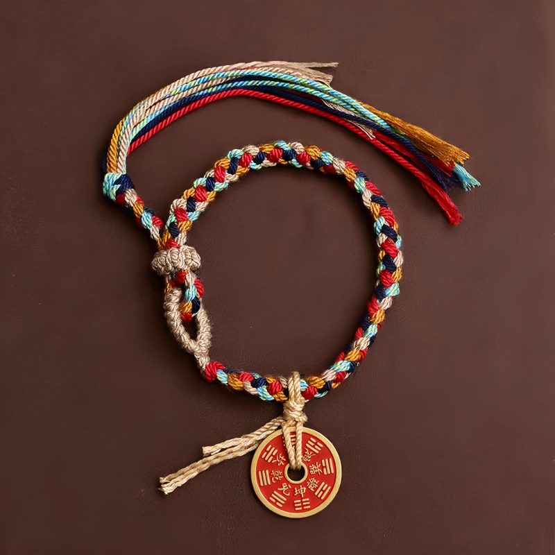 Tibetan Om Mani Padme Hum Reincarnation Knot Bracelet Tibetan Om Mani Padme Hum Reincarnation Knot Bracelet