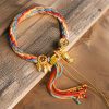 Tibetan Om Mani Padme Hum Reincarnation Knot Bracelet Tibetan Om Mani Padme Hum Reincarnation Knot Bracelet