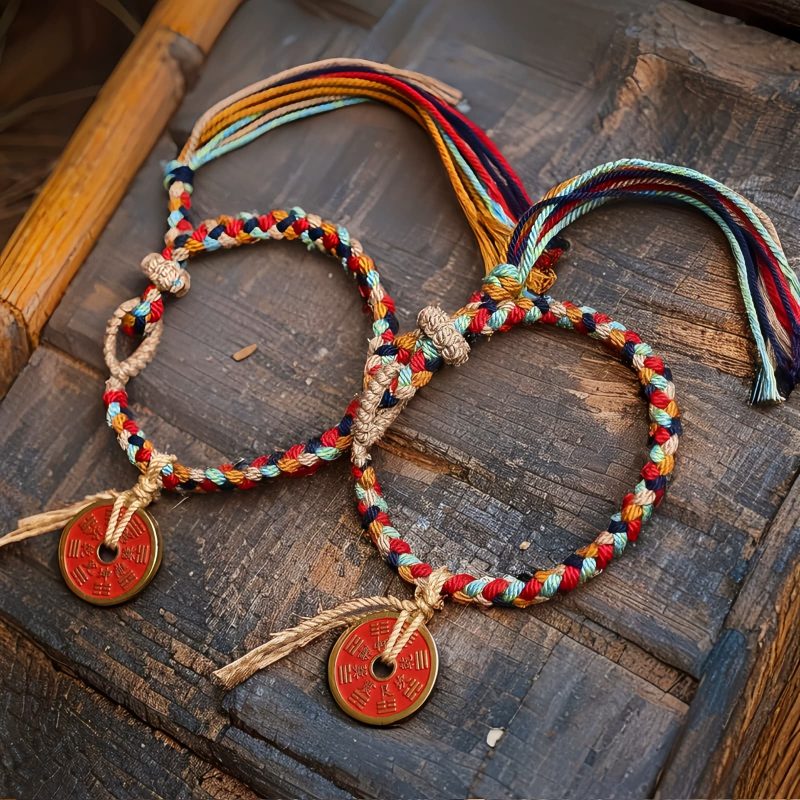 Tibetan Om Mani Padme Hum Reincarnation Knot Bracelet Tibetan Om Mani Padme Hum Reincarnation Knot Bracelet