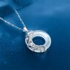 Collar de Koi de Jade Blanco Natural Natural White Jade Koi Necklace