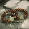 Pulsera de Sanación Espiritual con Semillas de Bodhi y Sándalo Sandalwood Bodhi Seed Spiritual Healing Bracelet