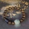 Pulsera de Sanación Espiritual con Semillas de Bodhi y Sándalo Sandalwood Bodhi Seed Spiritual Healing Bracelet