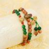 Pulsera Tibetana de Sándalo Dorje Vajra Doble Trenzado para Sanación Tibet Sandalwood Dorje Vajra Double Twisted Healing Bracelet