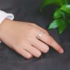 チベット銀925 オム マニ ペメ フム 空洞平和リング Tibetan 925 Silver Om Mani Padme Hum Hollow Peace Ring