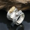 Anillo Tibetano de Pixiu con Grabado en Plata Esterlina 990 Tibetan 990 Sterling Silver Engraved PiXiu Ring