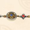 Adorno colgante para coche con Vajra de aleación tibetana Tibetan Alloy Vajra Car Hanging Decoration