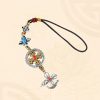 Adorno colgante para coche con Vajra de aleación tibetana Tibetan Alloy Vajra Car Hanging Decoration