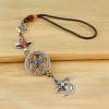 Adorno colgante para coche con Vajra de aleación tibetana Tibetan Alloy Vajra Car Hanging Decoration