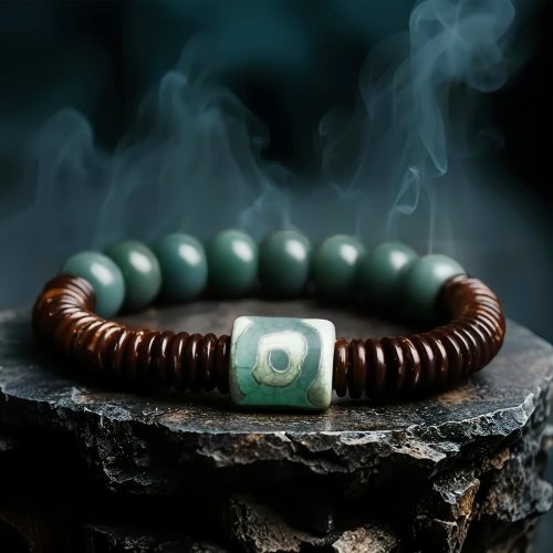 Pulsera Tibetana de Dzi, Semillas de Bodhi y Malos Espíritus Pulsera Tibetana de Dzi, Semillas de Bodhi y Malos Espíritus