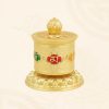 ديكور سيارة تبتي مبارك - عجلة الصلاة Tibetan Car Decoration Blessing Prayer Wheel