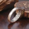 Anillo de Pureza Tibetano Tallado y Giratorio Tibetan Carved Rotatable Purity Ring