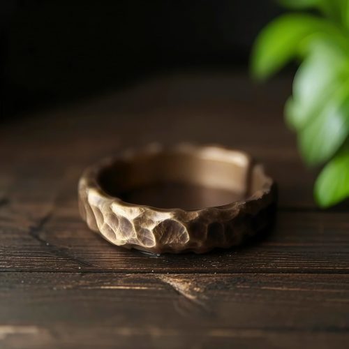 Anillo de la Suerte de Cobre y Latón Tibetano Anillo de la Suerte de Cobre y Latón Tibetano