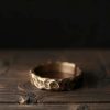 Anillo de la Suerte de Cobre y Latón Tibetano Tibetan Copper Brass Luck Ring