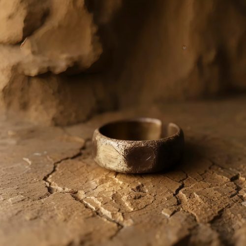 Anillo de la Riqueza de Cobre y Latón Tibetano Anillo de la Riqueza de Cobre y Latón Tibetano