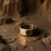 Cincin Kekayaan Tembaga Kuningan Tibet Tibetan Copper Brass Wealth Ring