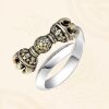 Anillo Ajustable Dorje Vajra de Cobre Tibetano Tibetan Copper Dorje Vajra Adjustable Ring
