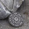 Collar con Flor de Paz y Amor Tibetano Tibetan Love Peace Flower Necklace