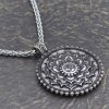 Collar con Flor de Paz y Amor Tibetano Tibetan Love Peace Flower Necklace