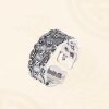 Anillo de Paz Ajustable Tibetano Om Mani Padme Hum Tibetan Om Mani Padme Hum Adjustable Peace Ring