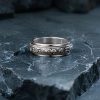 Anillo de la Fortuna Pi Xiu con Om Mani Padme Hum Tibetano Tibetan Om Mani Padme Hum PiXiu Wealth Luck Ring