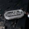 عجلة الصلاة التبتية أوم ماني بادمي هوم - زينة تعليق للسيارة Tibetan Om Mani Padme Hum Prayer Wheel Car Hanging Decoration