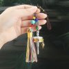 دُرّةٌ تبتيةٌ معلّقةٌ للسيارة - زينةٌ صلاةٌ دوارة Tibetan Prayer Wheel Car Hanging Ornament